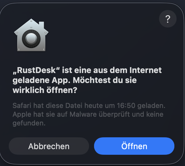 Safari Internet-Download dennoch öffnen